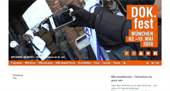 Desktop Screenshot of dokfest-muenchen.de